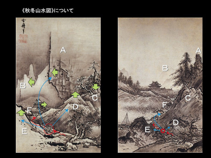 秋冬山水解説1